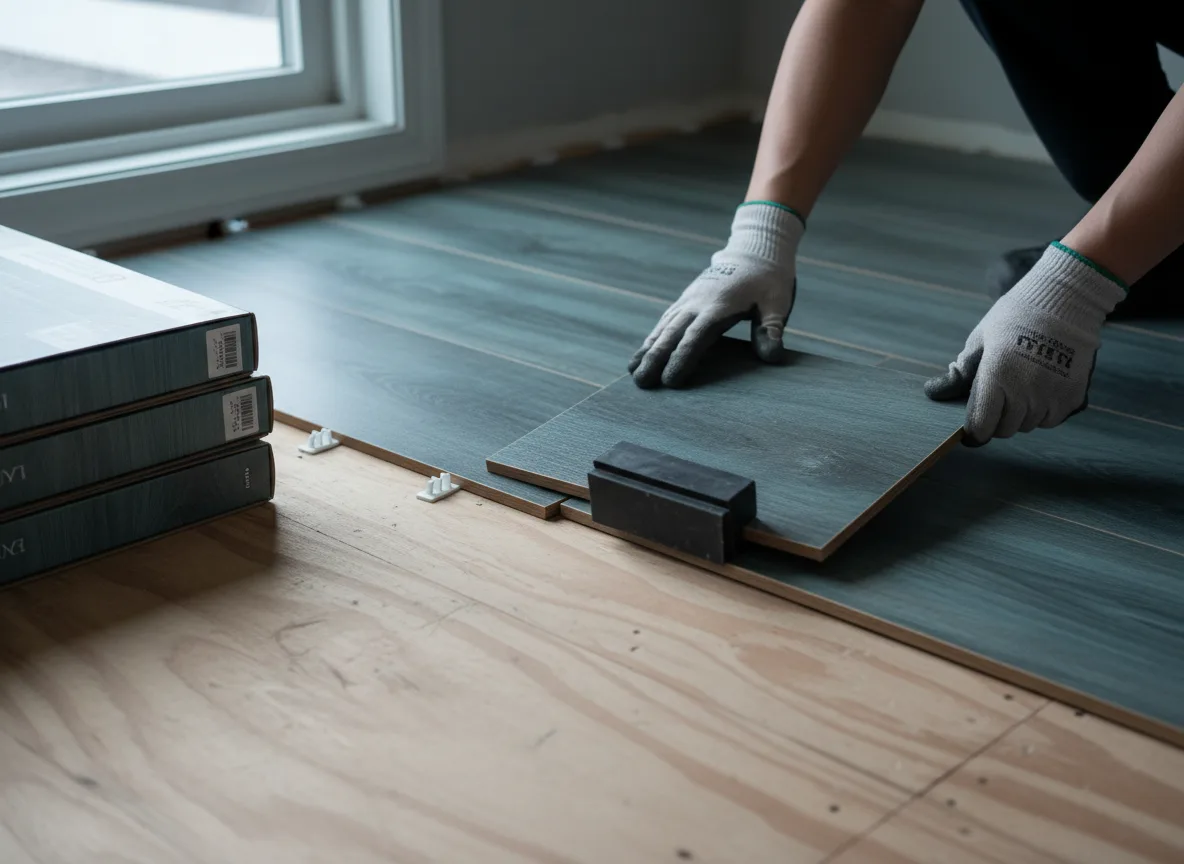 Luxury Vinyl Plank Installation company in Agency, IA